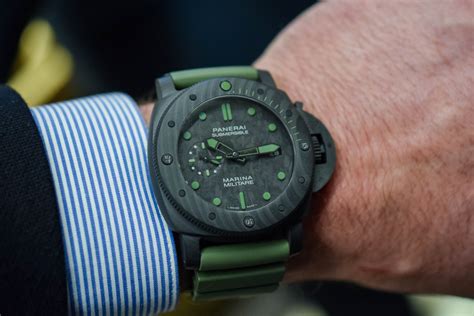 panerai carbotech watches|panerai carbotech marina militare.